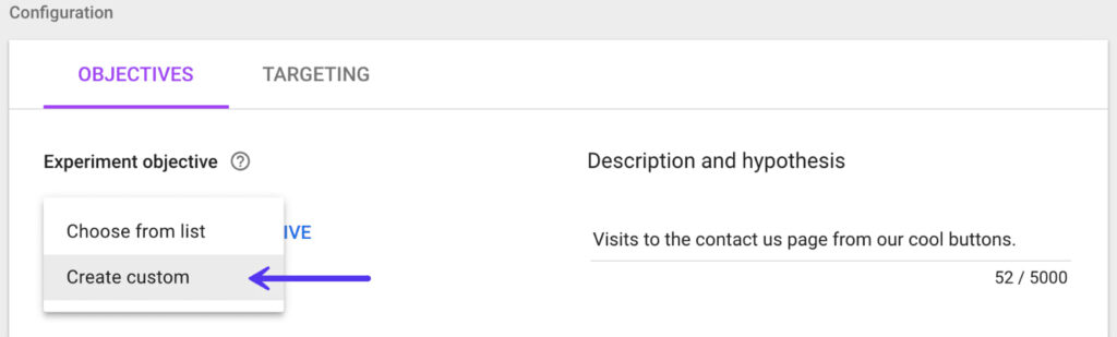 Personnaliser les paramètres divers sur Google Optimize dans WordPress